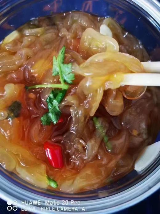 酸辣海蜇丝450g*6罐 毛重450g左右  嘎嘣脆 酸甜爽口 省内邮速达包邮 省外咨询客服补运费 商品图5