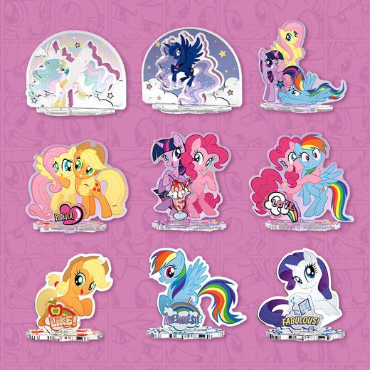 卡游 小马宝莉立牌-友谊绘影-梦幻版新旧弹随机发KAYCWLP-XMBL-SX 商品图4