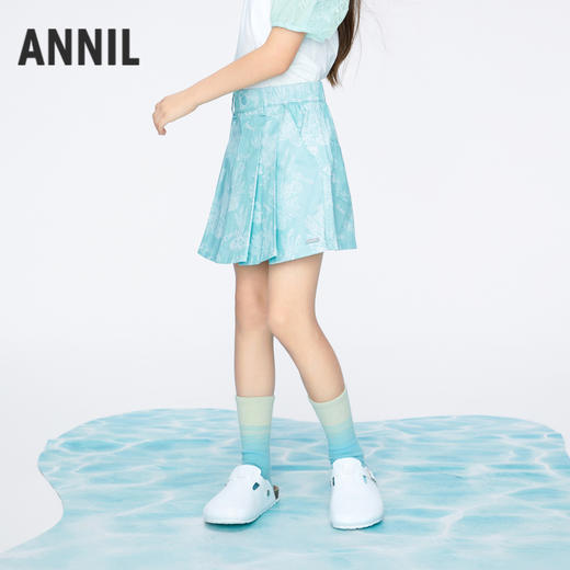 女童甜酷百褶裙裤夏季新款安奈儿童装实体店同款AG426646 商品图1
