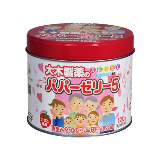 日本大木维生素软糖草莓味120粒-无标直邮 商品图0