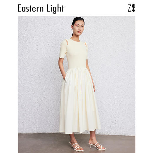 Eastern Light/乙来针织连衣裙短袖女夏季裙子 商品图8