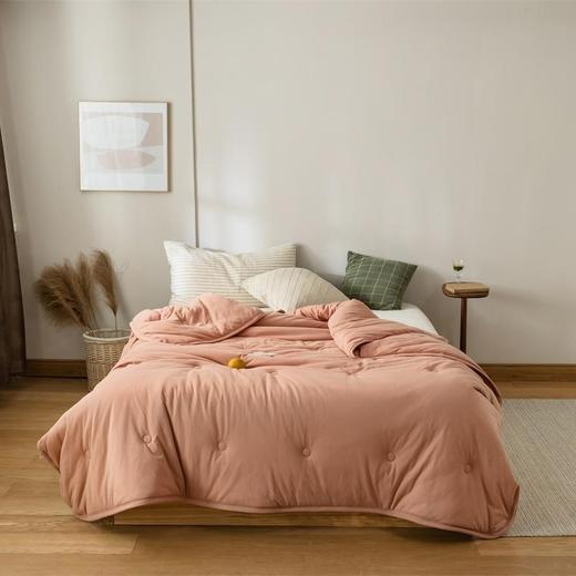 oohnoo全棉针织蚕丝雪绒冬被 商品图6