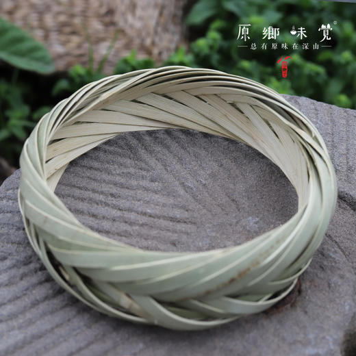 【仅粮票兑换】手工竹编花箍锅垫（成都仓库-顺丰发货）|来自四川仪陇朱德故乡，生产者：老篾匠手工编制，紧实耐用、实用大方 商品图0