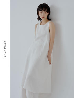 2024SS 云裳无袖A字连衣裙
