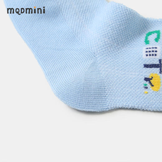【5双装】【MQDmini】男童网眼透气中筒袜儿童袜子薄款 商品图8
