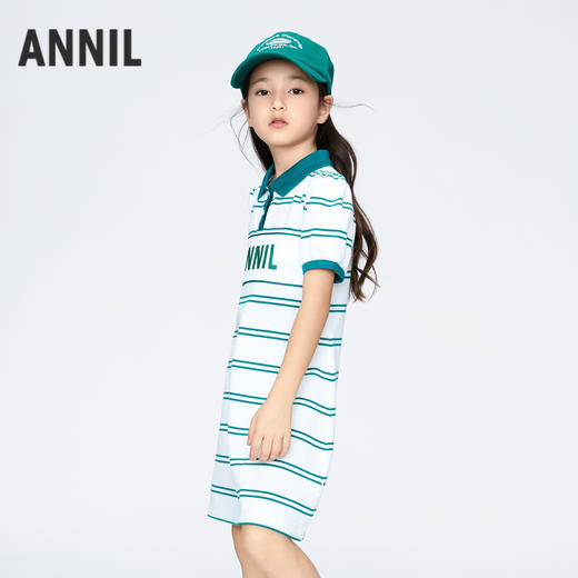 女童POLO连衣裙裙子夏季新款安奈儿童实体店同款装AG423799 商品图1