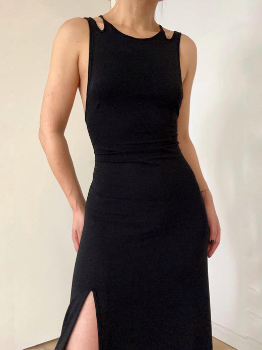 CG｜Stella Dress 无袖露背连衣裙［ 黑 / 白 ] 商品图8