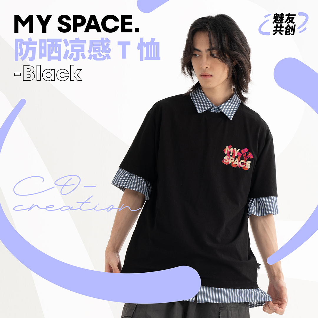 魅友共创 MY SPACE 防晒凉感 T 恤