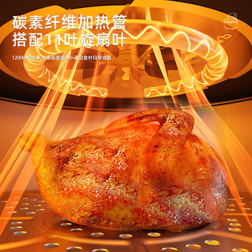 迈卡罗 可视空气炸锅 MC-KL593 商品图2