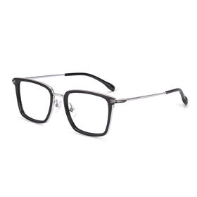 普莱斯光学镜架PM6036A 现代复古风上脸清爽高级 β钛+板材材质  男女同款 双色可选