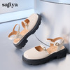 Safiya/索菲娅2024新款 学院风厚底圆头甜酷玛丽珍中后空凉鞋 SF43114401 商品缩略图5