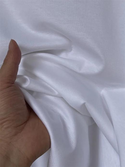 礼盒装镭射防伪标双面丝光液态长绒棉男士基础款纯色圆领短袖T恤 商品图6