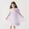 【马克珍妮 芦芙】女童泡泡袖网纱蛋糕连衣裙夏装新款裙子240831 商品缩略图1