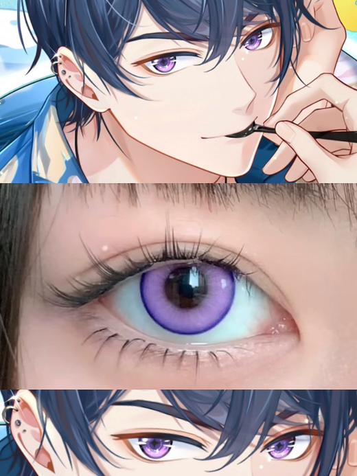 Cupid·年抛合集  58一副  98两副 128三副 178五副  9色小直径万用显色新款NEW！国产0-800度<一副两片> 商品图9