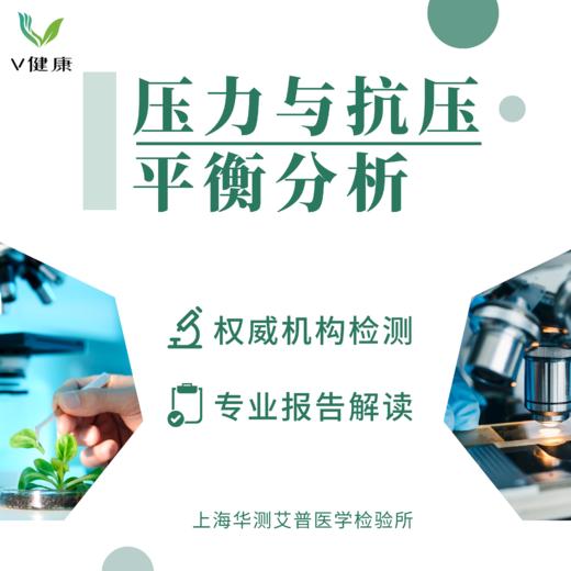 【检测】压力与抗压平衡分析（唾液）华测0816 商品图0
