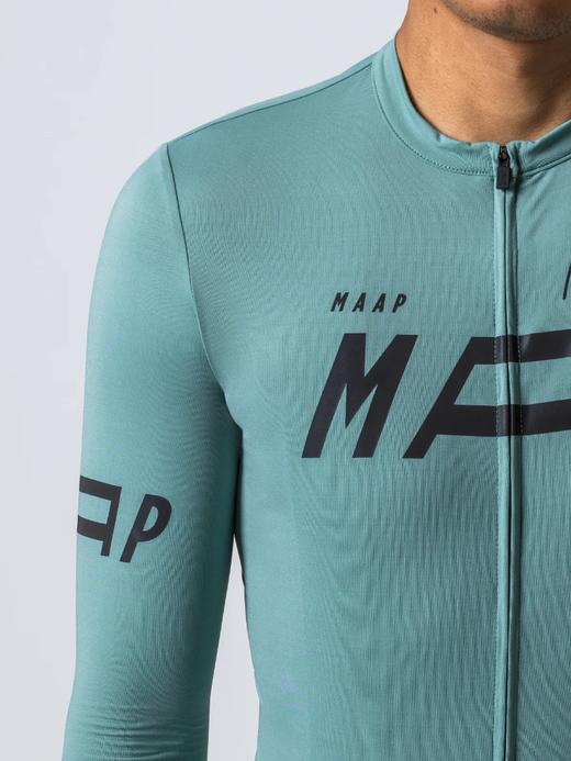 MAAP 男士 Adapt Training LS Jersey 长袖骑行服 碧波绿 商品图4