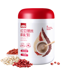 燕之坊 红豆薏米枸杞粉薏仁粉五谷粉早餐速食懒人代餐赤小豆薏米粉500g