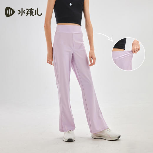 水孩儿童装夏季新款女童防晒凉感裤子时尚百搭弹力运动裤 商品图3