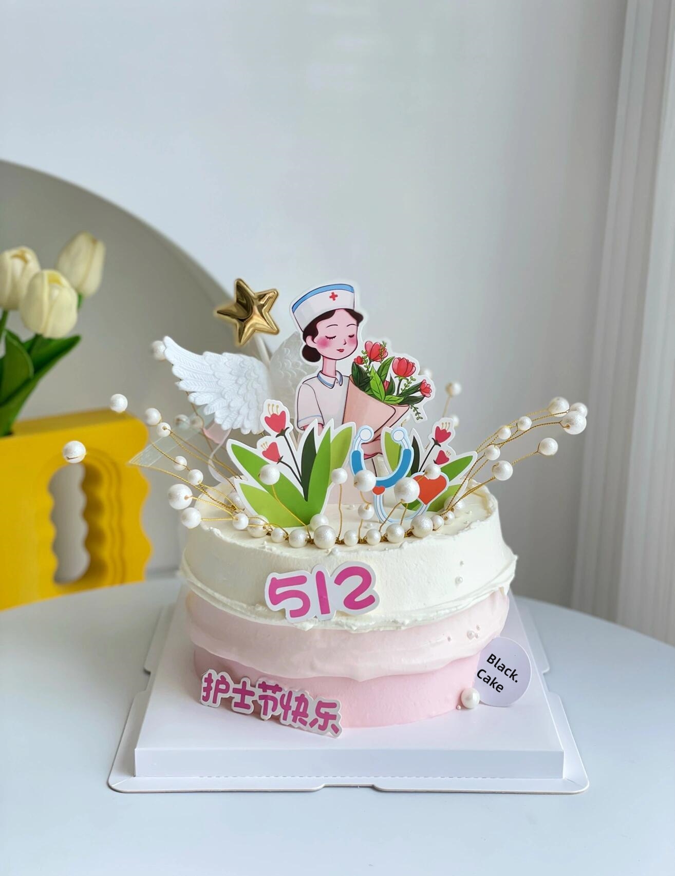 【512护士节】最美天使 | 创意节日蛋糕