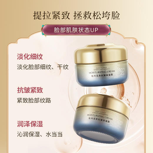 【焕新奇肌】迷奇花萃抗皱保湿霜（飞天牡丹） 商品图3