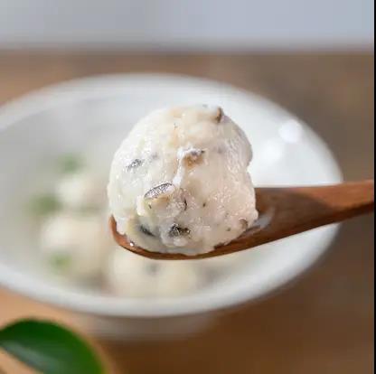 0593【国企严选，山海食材】山海交响手工海参鱼丸黄鱼肉丸鲜嫩爽口有劲道鲜活黄鱼底播海参组合鱼丸 商品图1