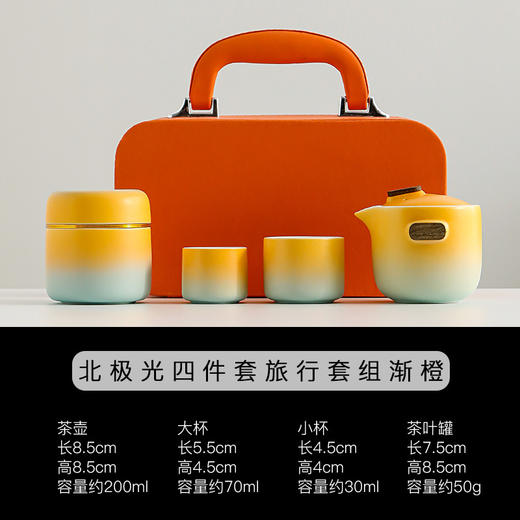 旅行茶具露营出差快客杯单人户外便携式收纳包简易功夫茶具小套装_ym 商品图11