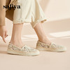 Safiya索菲娅春季时尚蕾丝渔夫鞋2023年春季新款舒适单鞋SF31112218 商品缩略图6