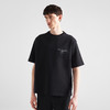 PRADA 普拉达 男士字母三角形徽标印花棉质圆领短袖T恤 黑色 UJN896 14K7 F0002 商品缩略图1