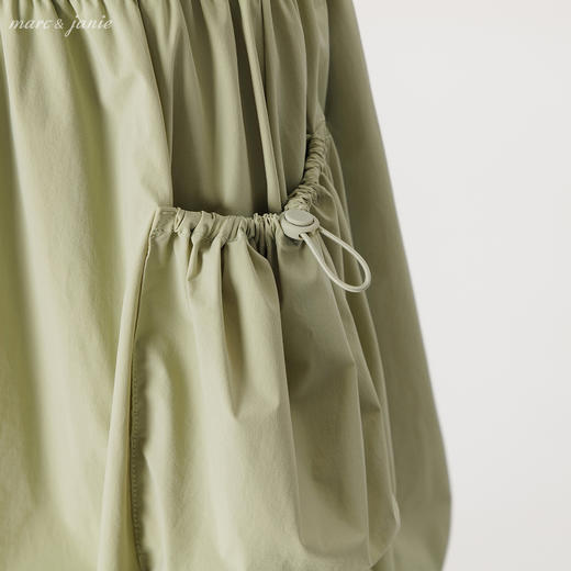 马克珍妮2024年夏装新款女童城市户外花苞背心连衣裙240552 商品图5