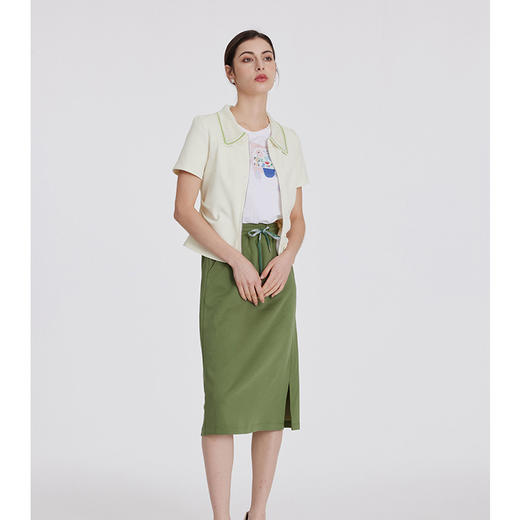 司歌休闲修身两件套套装短袖弹力TO891072y 商品图2