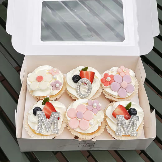 【MOM】6粒纸杯蛋糕（动物奶油） 商品图1