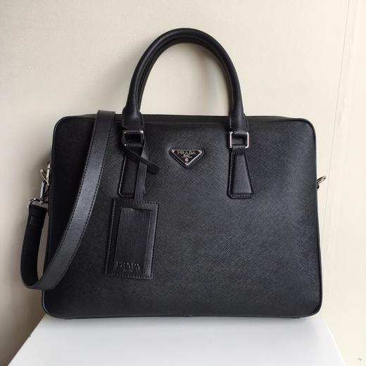 男士商务公文包大容量笔记本电脑手提包牛皮单肩斜挎包出差男款 商品图0