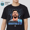 阿根廷国家队官方商品丨新款黑色简约梅西球星T恤纪念品男女 商品缩略图1