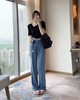 【YW】无忧购薄款高腰直筒显瘦宽松垂坠冰爽天丝牛仔裤（截单后7天发货)25年清仓捡漏 商品缩略图4