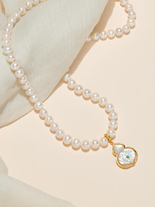 金福葫芦项链 商品图5