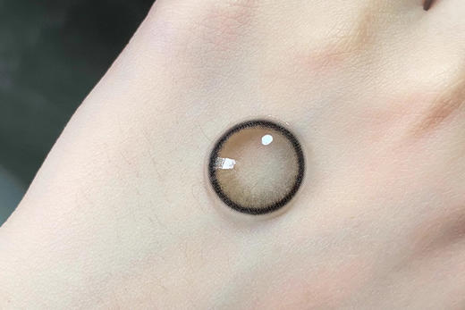 ALLECON 黑糖小丸子  半年抛 两片 14.5mm 参考着色 13.8mm 基弧 8.6 含水 38% 韩国进口 商品图5