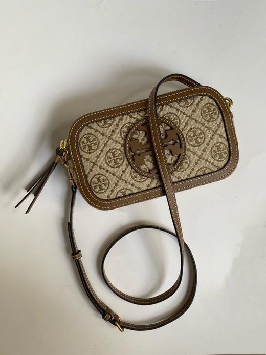 T&B新款女包相机包单肩斜挎包双拉链迷你小方包 商品图10