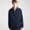 PRADA 普拉达 男士三角徽标刺绣弹力棉质束口外套 蓝色 SGC513 12VC F0SVF 商品缩略图1