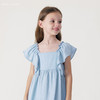 马克珍妮女童凉感透气天丝飞袖连衣裙背心裙儿童裙子夏装240651 商品缩略图4