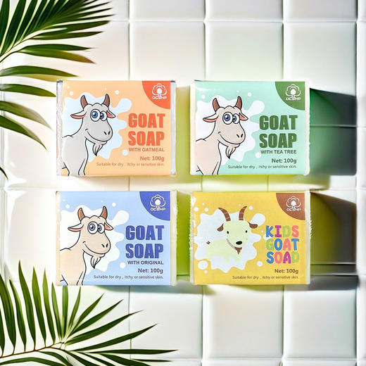 澳大利亚进口埃德莉娜山羊奶皂100g  【原味丨燕麦丨茶树丨儿童款】 商品图0