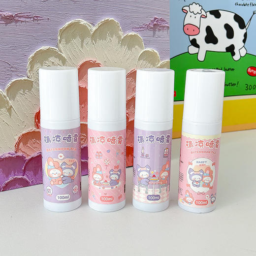 2瓶装【抖音同款夏天清凉喷雾】便携式夏日降温神器 军训学生防暑避暑冰凉剂 商品图8