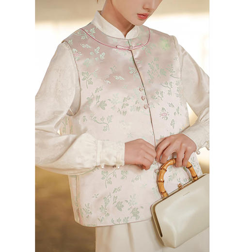 裁缝学苑AS249国风新中式马甲纸样背心女盘扣茶服唐装上衣打版裁剪样板 商品图4