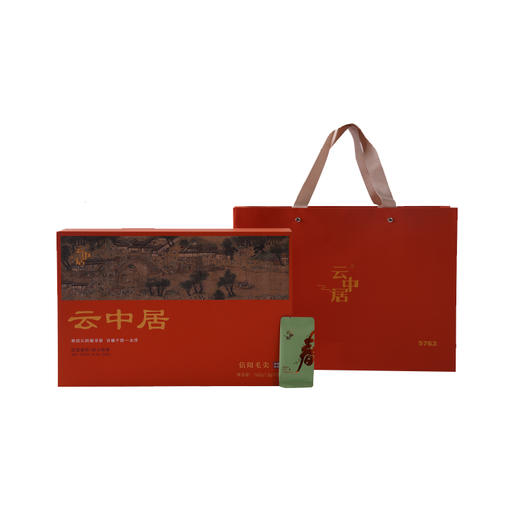 云中居知晓系列特级礼盒装信阳毛尖162g（3g×54） 商品图4