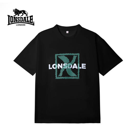 LONSDALE/龙狮戴尔 夏季情侣潮流T恤圆领宽松短袖[福利品] 商品图2