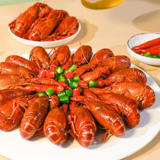 【特大号龙虾  买2送1】新孟河风味小龙虾700g/盒  8-11只/盒  麻辣 蒜泥 十三香口味  液氮锁鲜 方便熟食 商品图3