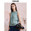 VIMAGE纬漫纪夏季新款气质显瘦轻薄无袖背心上衣V2113727 商品缩略图4
