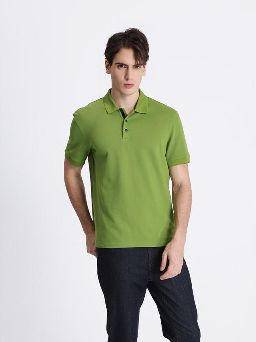 callisto绿色棉混纺T恤 STTSS233Y 商品图1