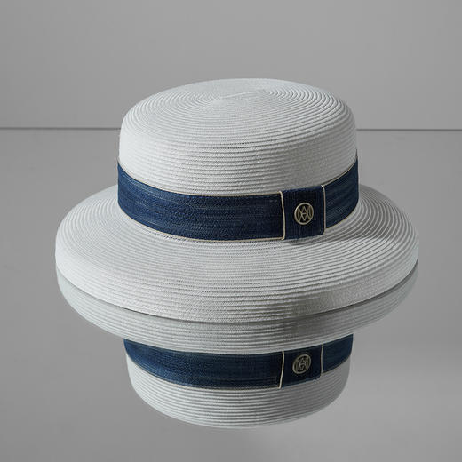 疯帽子 复古优雅法式出游逛街 夏季遮阳盆帽渔夫帽 草帽女 轻薄款 商品图5