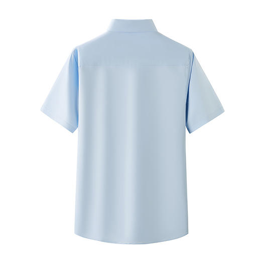 【Q】【新款DDY】大依优型大码短袖衬衫免烫加肥加大男装大号大码衬衣上衣男士绅士商务休闲半袖夏季 商品图4