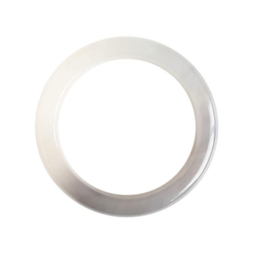 【天然正品】天然精品无杂裂烟青玉和田玉55.5号手镯260424XY27 商品图0